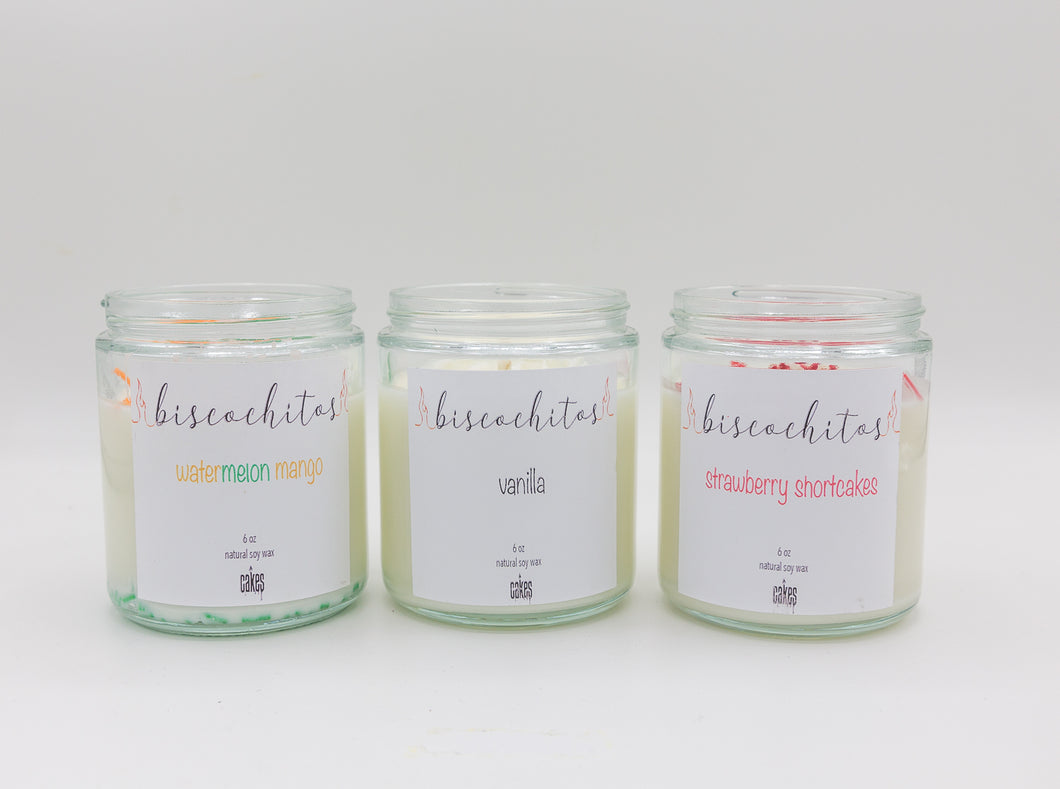 BISCOCHITOS CANDLES